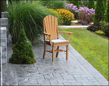 Poly Lumber Adirondack Dining Chair