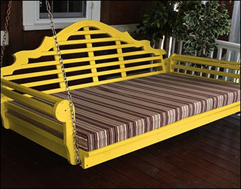 Southern Yellow Pine Twin Mattress Imperial Swingbed