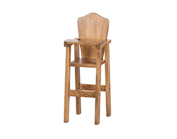 Maple Doll High Chair