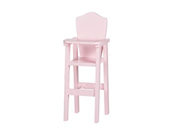 Maple Doll High Chair