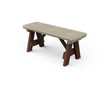 Poly Lumber Dining Bench