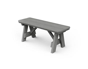 Poly Lumber Dining Bench