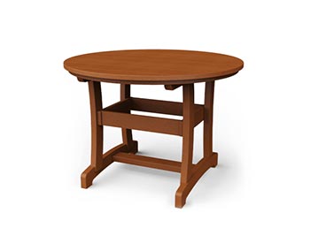 Poly Lumber Round Dining Table