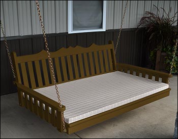 Southern Yellow Pine Royal English Garden Swingbed