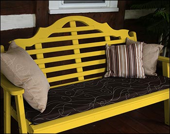 Southern Yellow Pine Imperial Garden Bench