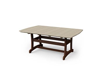 Poly Lumber Rectangular Dining Table