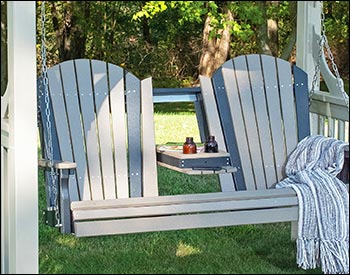 5 Poly Lumber Adirondack Swing 