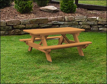 Poly Lumber Kids Picnic Table