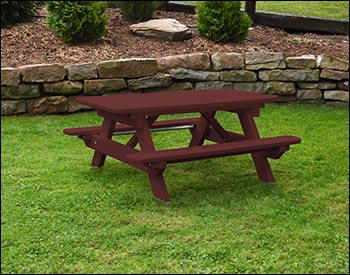 Poly Lumber Kids Picnic Table