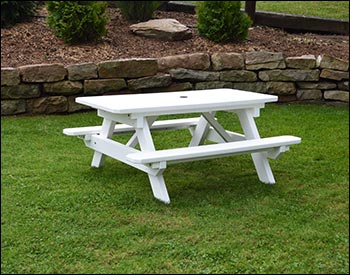 Poly Lumber Kids Picnic Table