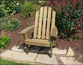 Red Cedar Kennebunkport Adirondack Chair