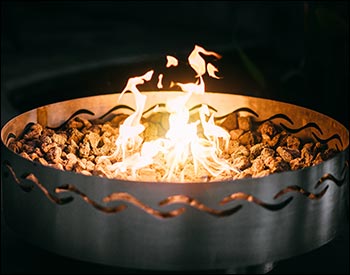 Stainless Steel Tide Fire Pit