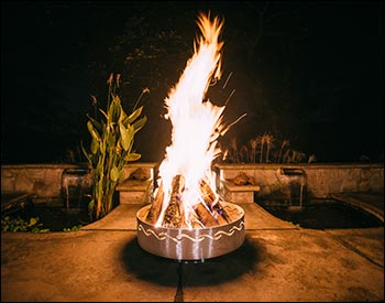 Stainless Steel Tide Fire Pit