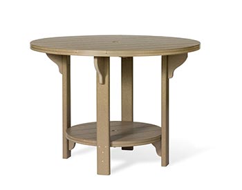 Poly Lumber 48" Round Table
