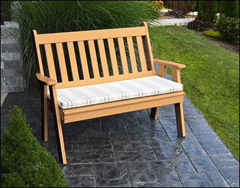 Poly Lumber Traditional English Garden Bench