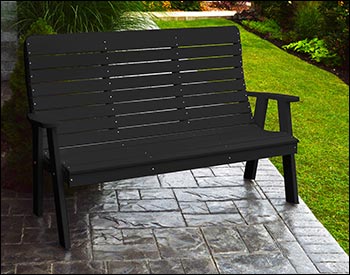 Poly Lumber Winston Garden Bench