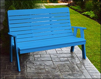 Poly Lumber Winston Garden Bench