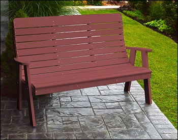 Poly Lumber Winston Garden Bench