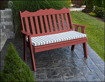 Poly Lumber Royal English Garden Bench