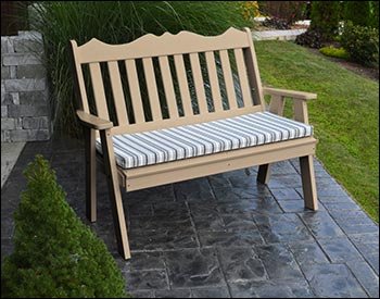 Poly Lumber Royal English Garden Bench