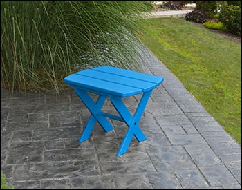 Poly Lumber Folding End Table