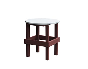 Poly Lumber Round Side Table