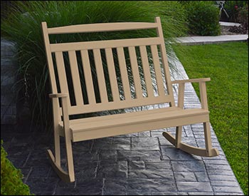 Poly Lumber Classic Double Rocker