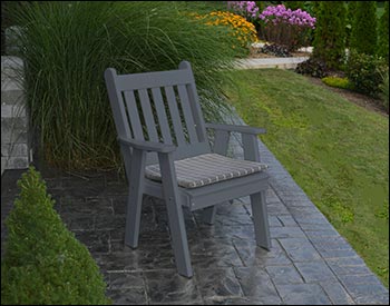 Poly Lumber Traditional English Patio Chair