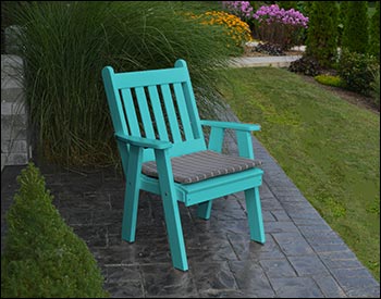 Poly Lumber Traditional English Patio Chair