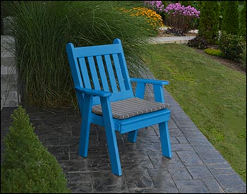 Poly Lumber Traditional English Patio Chair