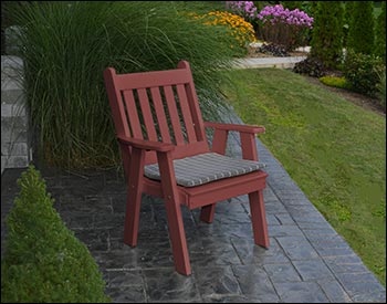 Poly Lumber Traditional English Patio Chair