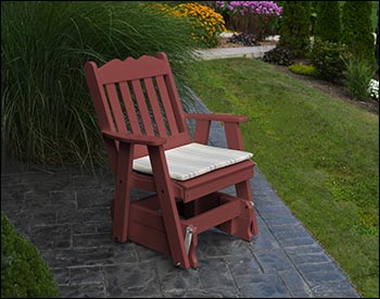 Poly Lumber Royal English Glider Chair