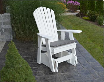 Poly Lumber Adirondack Glider Chair