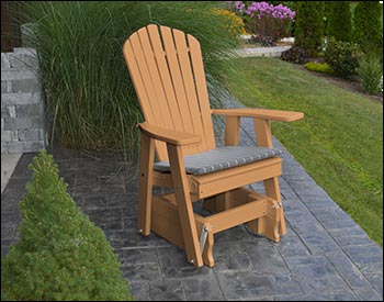 Poly Lumber Adirondack Glider Chair