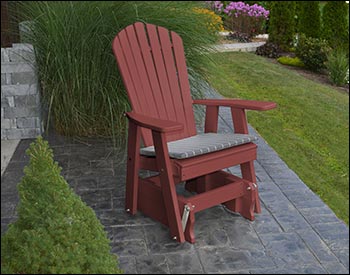 Poly Lumber Adirondack Glider Chair