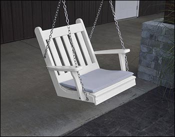 Poly Lumber Traditional English Chair Swing