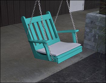 Poly Lumber Traditional English Chair Swing