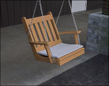 Poly Lumber Traditional English Chair Swing