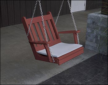 Poly Lumber Traditional English Chair Swing