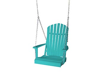 Poly Lumber Adirondack Chair Swing