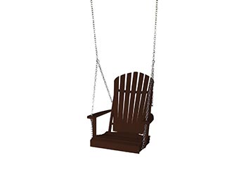 Poly Lumber Adirondack Chair Swing