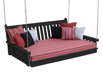 Poly Lumber Traditional English Swingbed