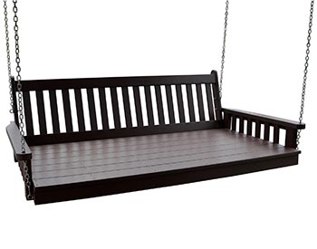 Poly Lumber 75" Traditional English Swingbed