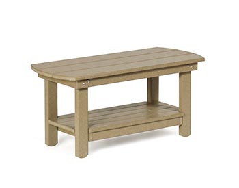 Poly Lumber 4 Pc. Adirondack Style Glider Set