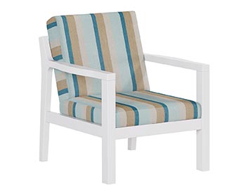 Poly Lumber Bayside Breeze Deep Seat Arm Chair