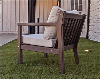 Poly Lumber Bayside Breeze Deep Seat Left Chair