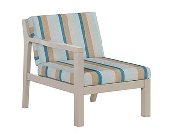 Poly Lumber Bayside Breeze Deep Seat Right Chair