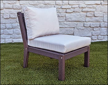 Poly Lumber Bayside Breeze Deep Seat Center Chair