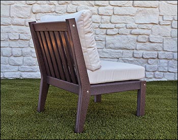 Poly Lumber Bayside Breeze Deep Seat Center Chair