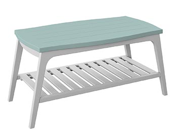 Poly Lumber Bayside Breeze Deep Seat Coffee Table